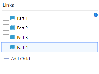 select Part 4 workitem 